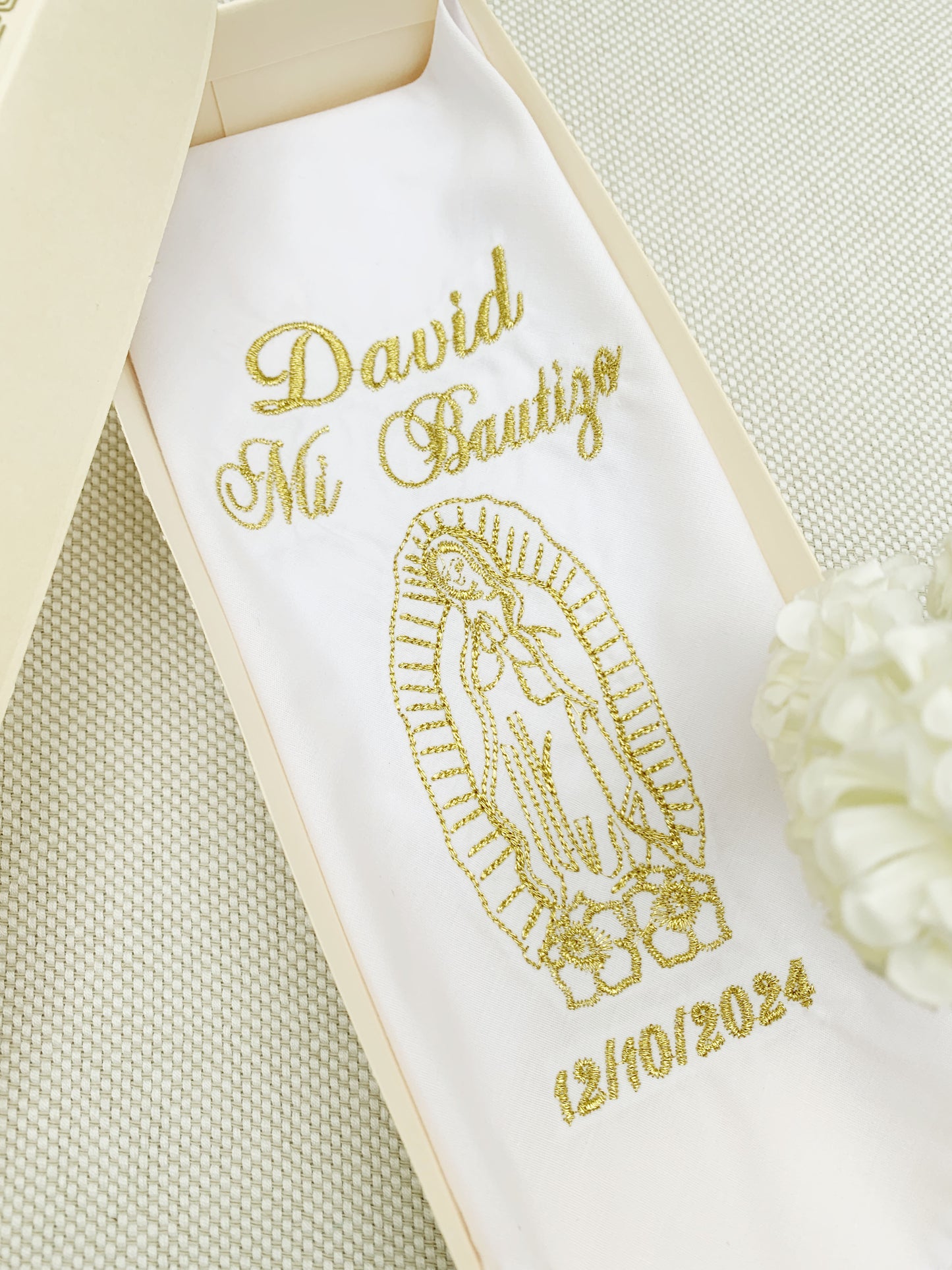 Pañito Personalizado Docoma Virgencita de Guadalupe