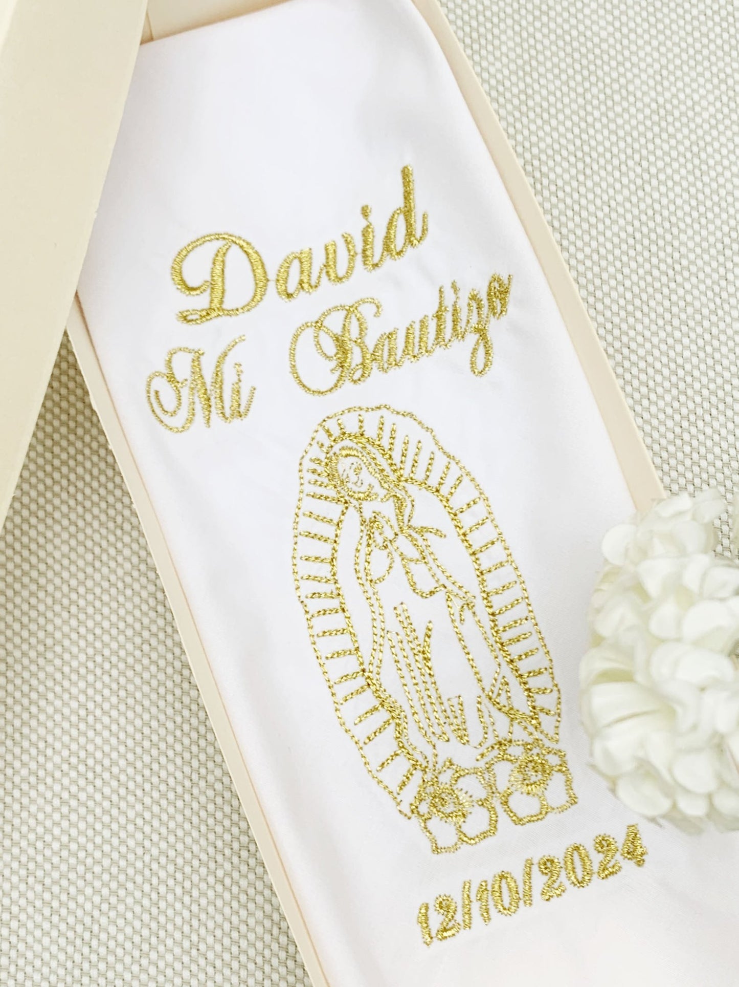 Pañito Personalizado Docoma Virgencita de Guadalupe